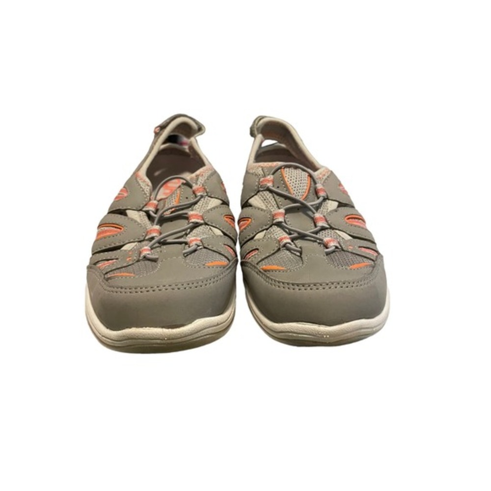 RYKA Women Size 7W Grey and Coral Hula Sneakers Sandals